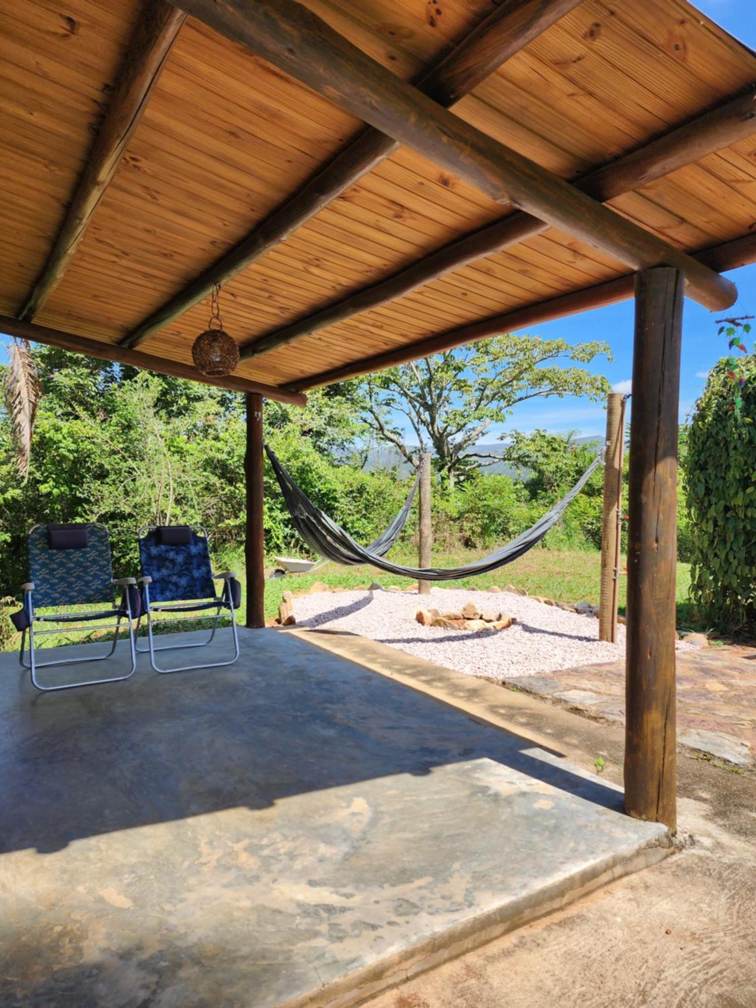Refugio No Meio Da Natureza - Chale Pe De Serra Alto Paraíso de Goiás Bagian luar foto