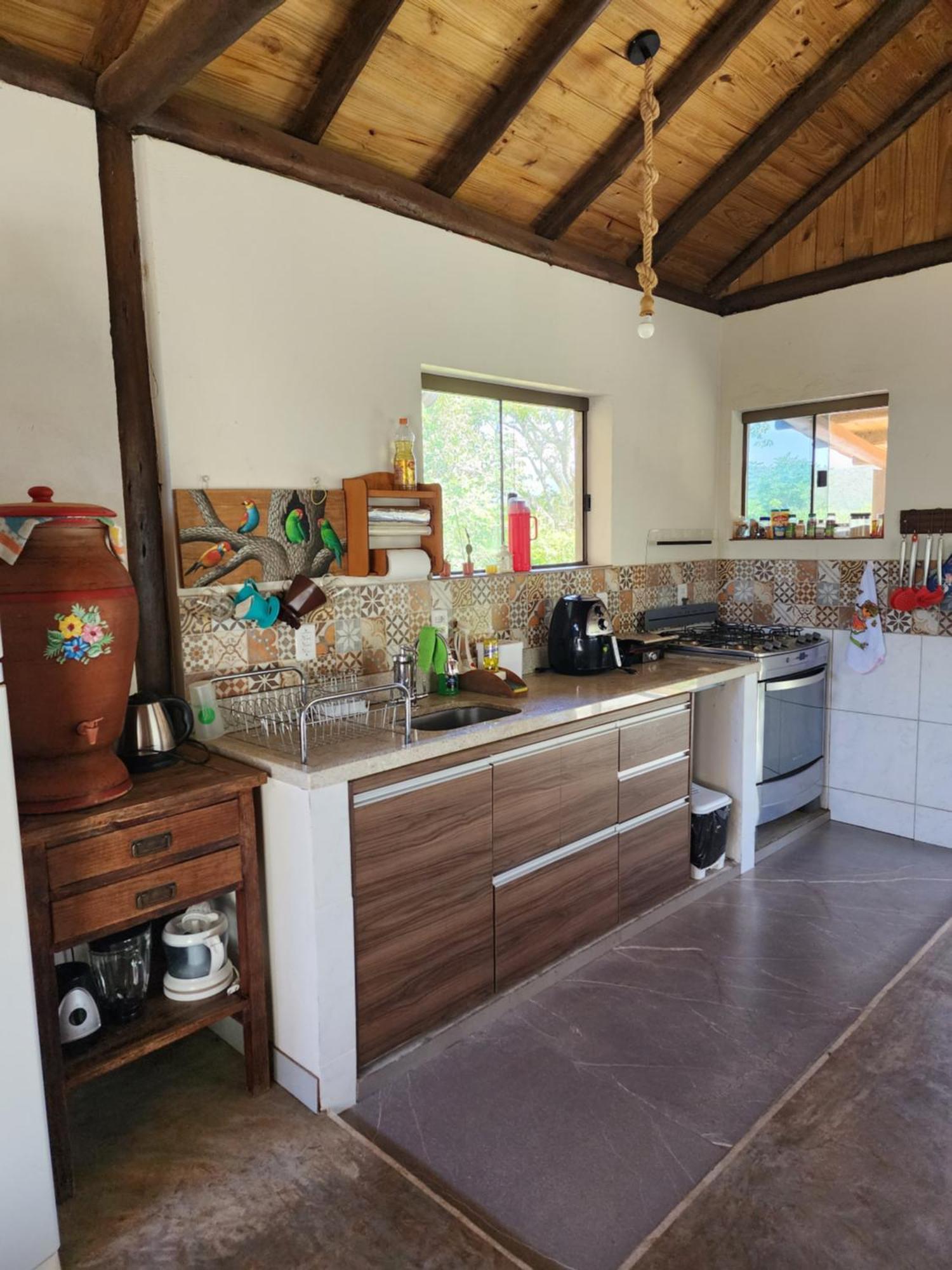 Refugio No Meio Da Natureza - Chale Pe De Serra Alto Paraíso de Goiás Bagian luar foto