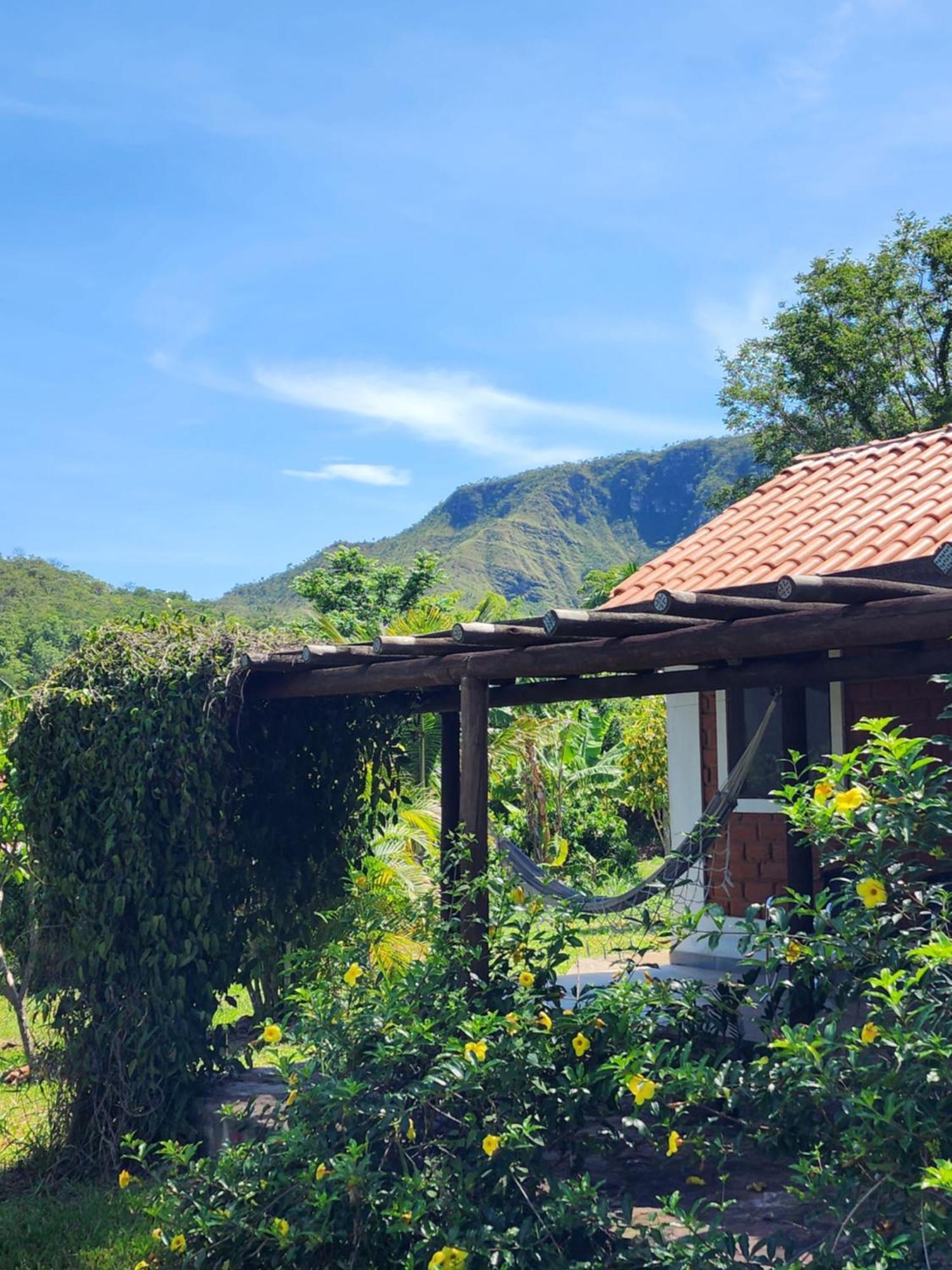Refugio No Meio Da Natureza - Chale Pe De Serra Alto Paraíso de Goiás Bagian luar foto