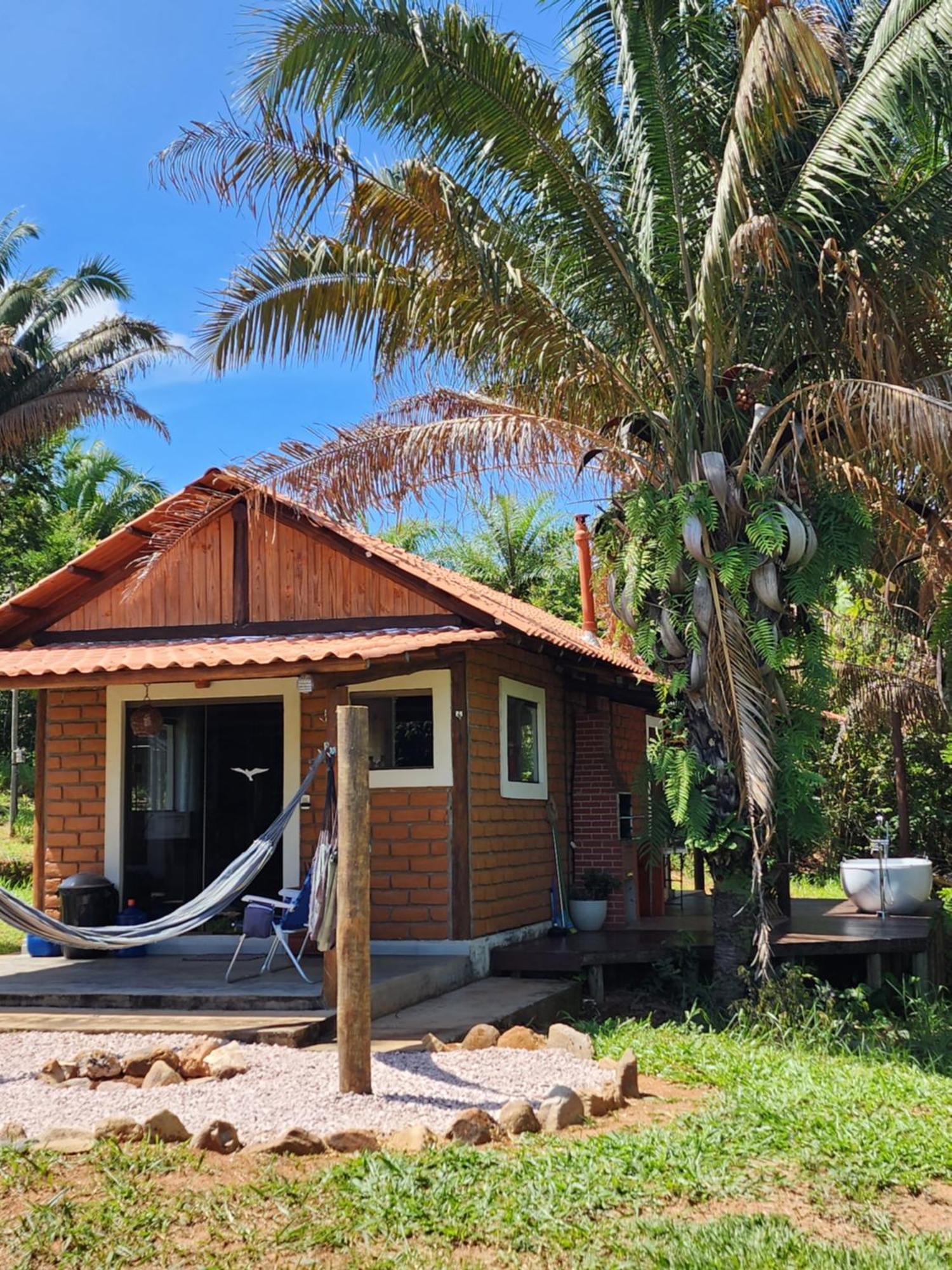 Refugio No Meio Da Natureza - Chale Pe De Serra Alto Paraíso de Goiás Bagian luar foto