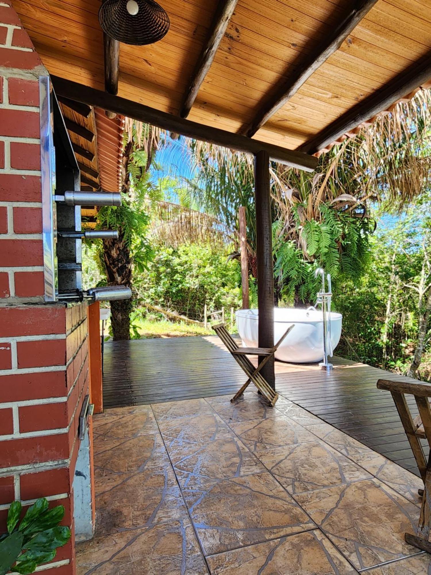 Refugio No Meio Da Natureza - Chale Pe De Serra Alto Paraíso de Goiás Bagian luar foto